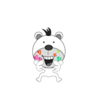 White bear(Animation)（個別スタンプ：10）