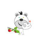 White bear(Animation)（個別スタンプ：11）