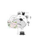 White bear(Animation)（個別スタンプ：23）