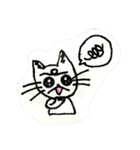ねこだけスタンプ25（個別スタンプ：6）