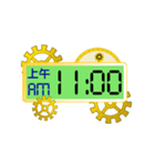 電子時計：時間の鍵（個別スタンプ：7）