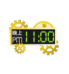 電子時計：時間の鍵（個別スタンプ：19）