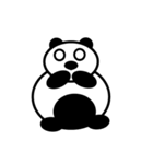 Daily life Panda（個別スタンプ：4）