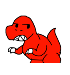 Red Dinosaur（個別スタンプ：9）