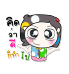 Hi！！ my name is Hana..^^（個別スタンプ：18）