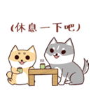 Shine the Shiba Inu（個別スタンプ：21）