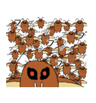 昆虫ロード（個別スタンプ：38）