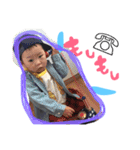 abe children sticker（個別スタンプ：7）