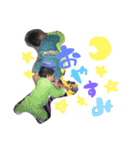 abe children sticker（個別スタンプ：8）