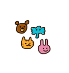 時々かわいいくまきち。。（個別スタンプ：16）