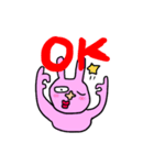 うさぎのけいさん（個別スタンプ：3）