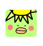 モビちゃんとサンパちゃんの一日（個別スタンプ：9）