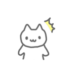 白猫のやみちゃん（個別スタンプ：16）
