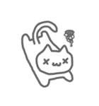 白猫のやみちゃん（個別スタンプ：35）