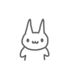 白猫のやみちゃん（個別スタンプ：40）