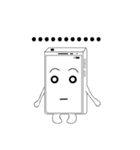 Phone White（個別スタンプ：2）