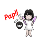 Angel Biker (International)（個別スタンプ：34）