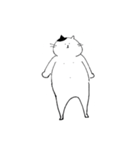 一発書き・どうぶつ（個別スタンプ：5）
