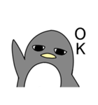 あやしいペンギン（個別スタンプ：1）