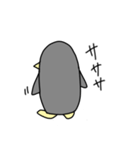 あやしいペンギン（個別スタンプ：4）