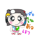 Hello my name is Hana...^^（個別スタンプ：22）