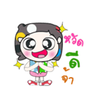 Hello my name is Hana...^^（個別スタンプ：40）