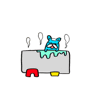 ブルブルドッグ もふお（個別スタンプ：21）