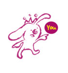 Metoo Rabbit II（個別スタンプ：18）