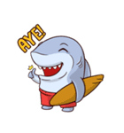 Duke The Surfing Shark（個別スタンプ：1）