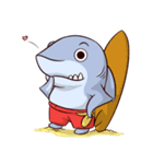 Duke The Surfing Shark（個別スタンプ：10）