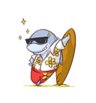Duke The Surfing Shark（個別スタンプ：13）