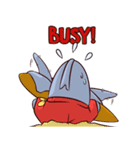 Duke The Surfing Shark（個別スタンプ：26）