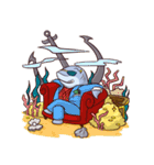 Duke The Surfing Shark（個別スタンプ：28）
