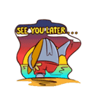 Duke The Surfing Shark（個別スタンプ：29）