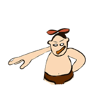 Funny Mr. Sumo（個別スタンプ：9）