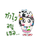 Mr. Hana.. love Panda..^^（個別スタンプ：26）