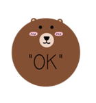 Post it Bear（個別スタンプ：5）