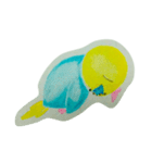 幸せを呼ぶセキセイインコ（個別スタンプ：17）