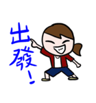 MIN MIN's happy day（個別スタンプ：35）