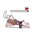 Mini Bun-Chan and Friends（個別スタンプ：18）