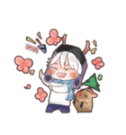 Mini Bun-Chan and Friends（個別スタンプ：19）