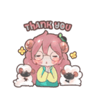 Mini Bun-Chan and Friends（個別スタンプ：24）
