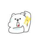 Little polar bear（個別スタンプ：7）