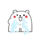 Little polar bear（個別スタンプ：22）