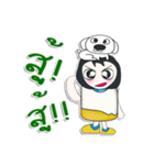 ...Mr. FuFu and dog..^^（個別スタンプ：19）