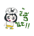 ...Mr. FuFu and dog..^^（個別スタンプ：22）