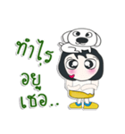 ...Mr. FuFu and dog..^^（個別スタンプ：26）