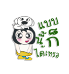 ...Mr. FuFu and dog..^^（個別スタンプ：31）