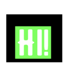 hi！man（個別スタンプ：1）
