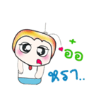 Hello my name is Hunta..^^（個別スタンプ：9）